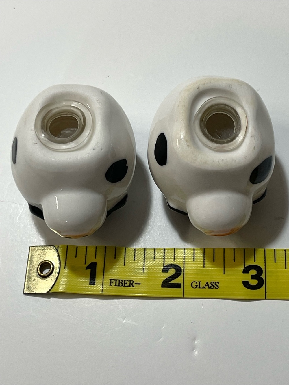 Cow Salt and Pepper Shakers - White and Black Like New - Picture 5 of 7